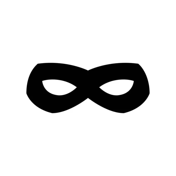 Signo Máscara Ocular Ilustración Vectorial Aislada — Vector de stock