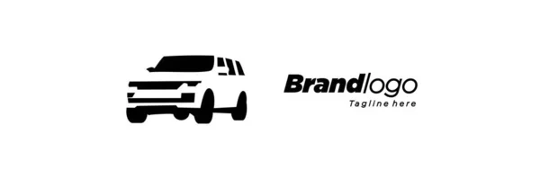 Modern Luxe Auto Logo Design Met Een Aantrekkelijke Aantrekkelijke Uitstraling — Stockvector