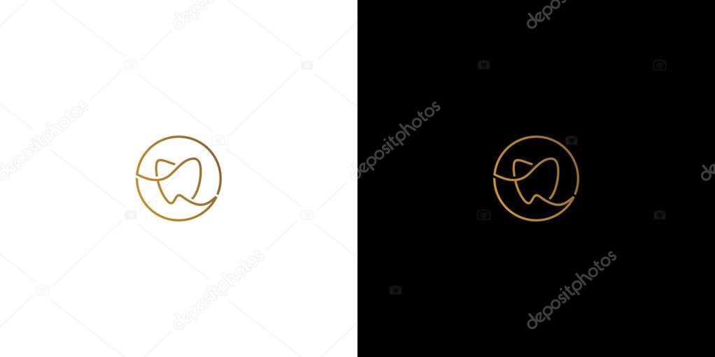 Modern and professional dental logo design suitable for dentist business 10