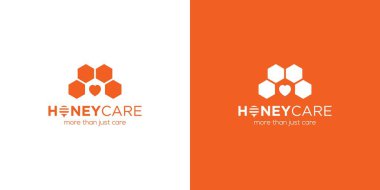 Basit ve modern bal bakım logosu 2