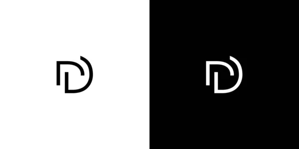 Design Modern Elegant Logo Ului Inițial Litera — Vector de stoc