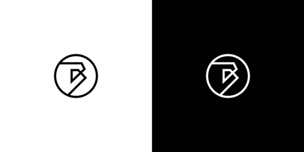 Unique Modern Initial Letter Logo Design —  Vetores de Stock