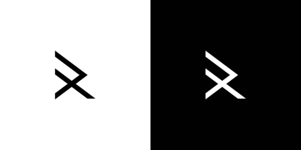 Letra Moderna Sofisticada Iniciales Logo Diseño — Vector de stock