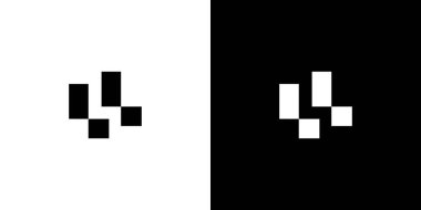 Eşsiz ve çekici LL baş harfleri logo tasarımı