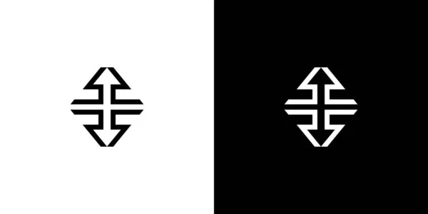 Унікальний Привабливий Оригінальний Дизайн Логотипу — стоковий вектор