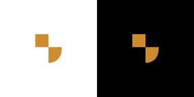 Eşsiz ve modern U harfi baş harfleri logo tasarımı 1