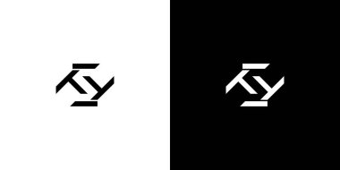 Basit ve eşsiz S harfi logo tasarımı