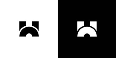  modern ve benzersiz harf H harfinin baş harfleri logo tasarımı 1