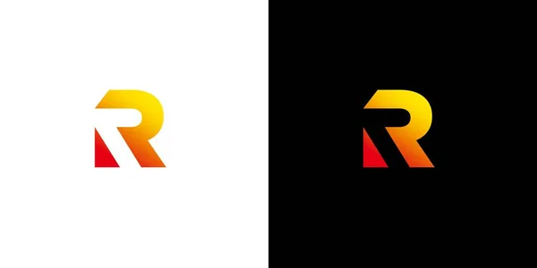 Modern Professional Letter Initials Logo Design — Stock Vector