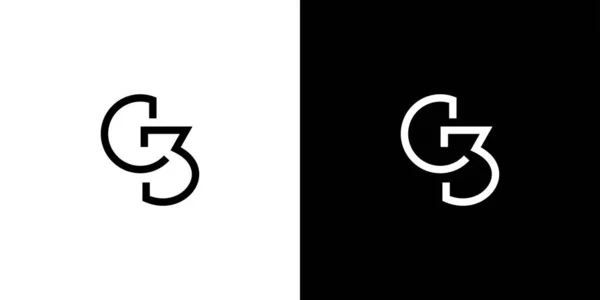Modern Professional Letter Initial Logo Design — Vettoriale Stock