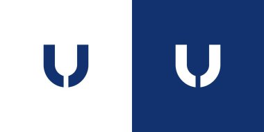 Modern and simple letter LJ initial design 