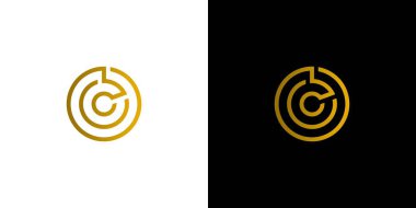 Modern and professional three circle logo design 2