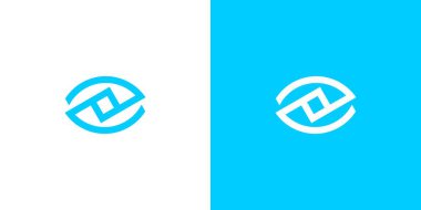 Modern and cool eye logo abstract design