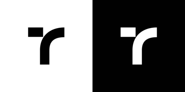 Moderne Stong Initiales Design Logo Abstrait — Image vectorielle