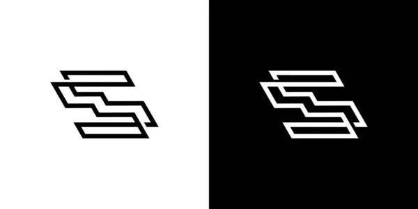 Классный Современный Дизайн Логотипа — стоковый вектор
