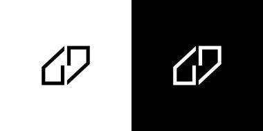 Havalı ve modern GD logo tasarımı