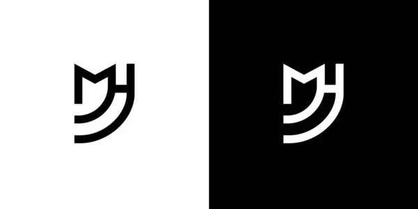 Простий Сучасний Логотип Ініціала — стоковий вектор
