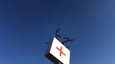 İnsansız Hava Taşıtları İlaçlarının Teslimatı. SOS ilacı.