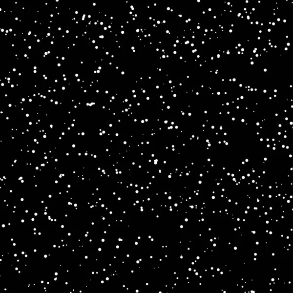 Kusursuz, karlı, siyah bir arka plan. Vektör