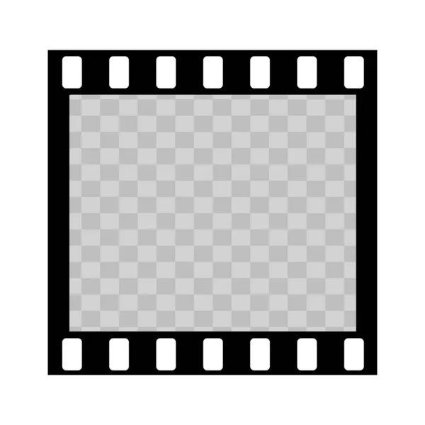 Cine, película, foto, tira de película. Vector — Vector de stock