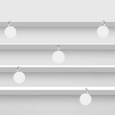 Fiyat etiketli 3D şevkler. Vektör illüstrasyonu