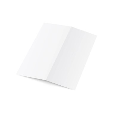 3d magazine, booklet, postcard, flyer, business card or brochure mockup. Vector illustration