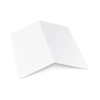 3d magazine, booklet, postcard, flyer, business card or brochure mockup. Vector illustration