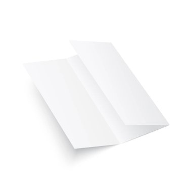 3d magazine, booklet, postcard, flyer, business card or brochure mockup. Vector illustration