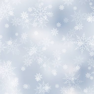 Yeni yılınız kutlu olsun ya da kar taneleriyle dolu Xmas gökyüzü geçmişiniz kutlu olsun. Vektör illüstrasyonu