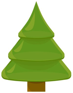 Kartpostal ya da oyun için Noel ağacı