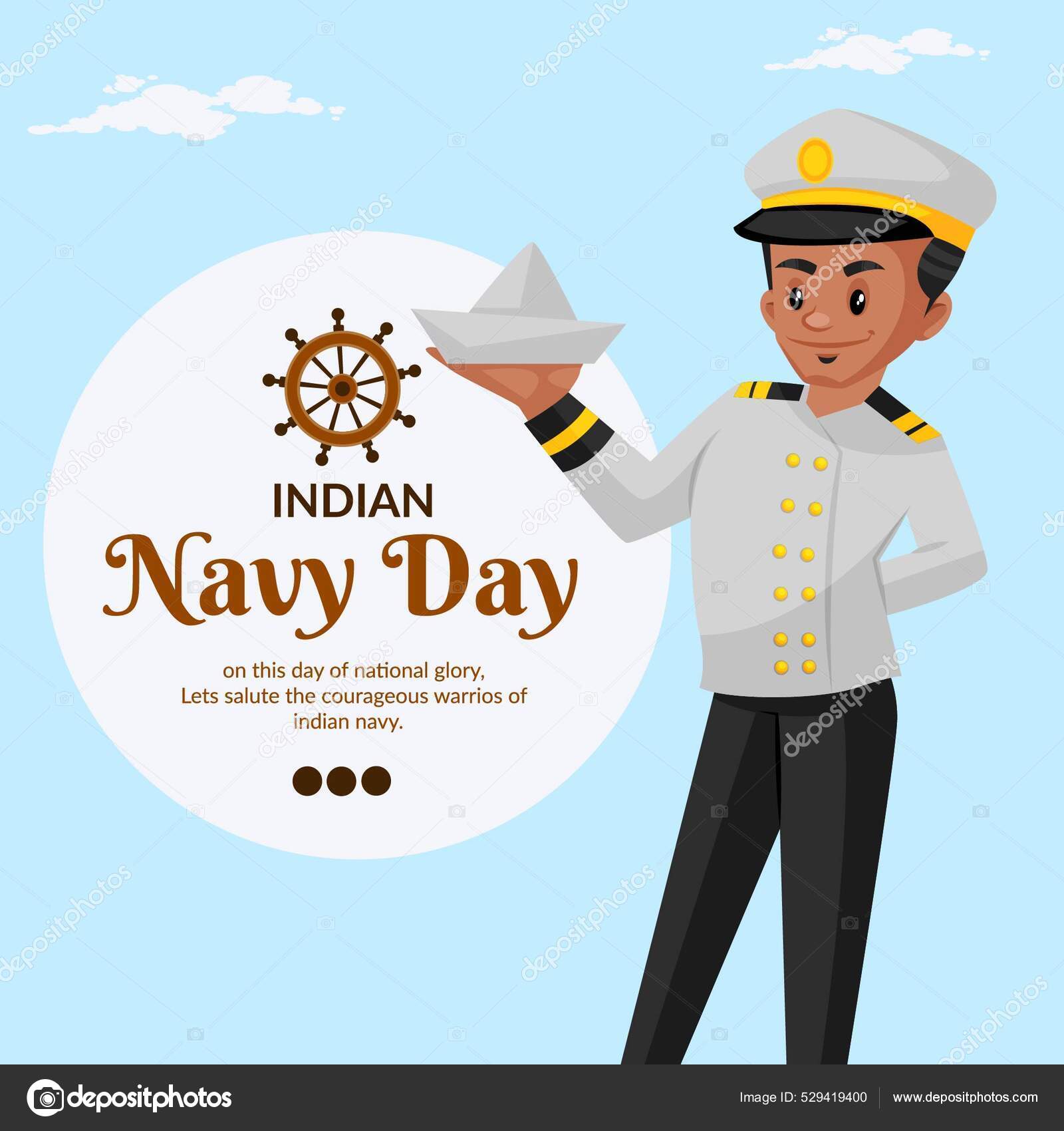 Indian Navy Day Poster Drawing easy,4th Dec | National Navy Day Poster  Drawing easy step| Navy day - YouTube