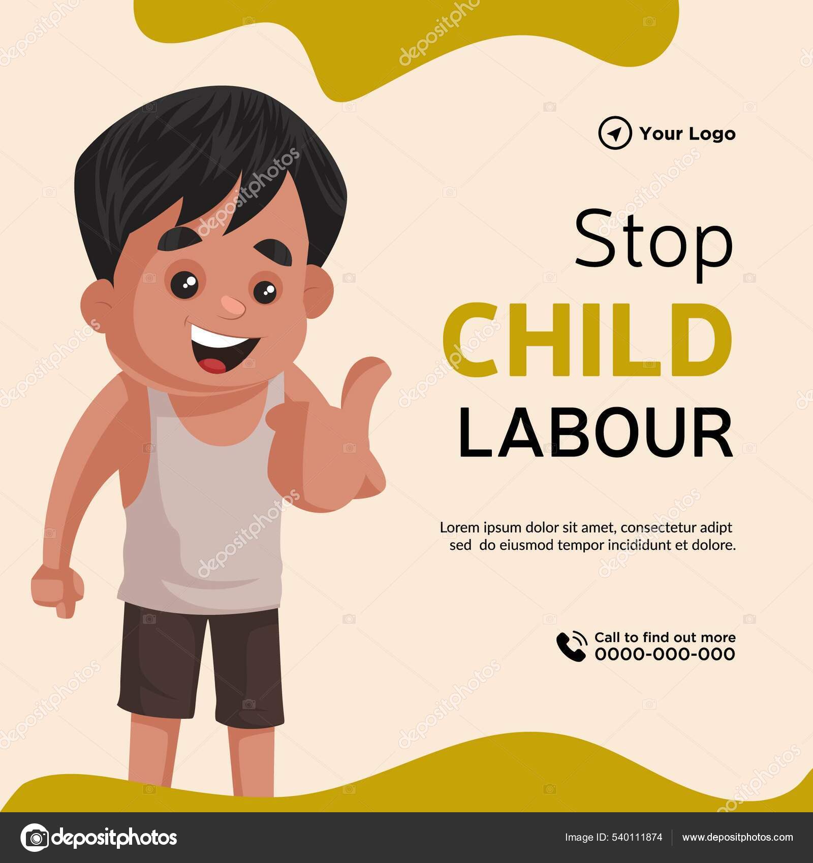 Child labour Vector Art Stock Images | Depositphotos