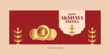 Hint dini festivali mutlu Akshaya Tritiya kapak tasarımı 