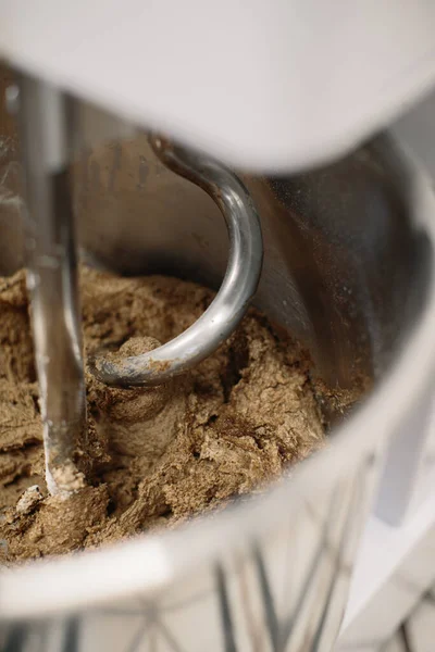 Machine Kneading Bread Bakery Oven — Stock Photo, Image