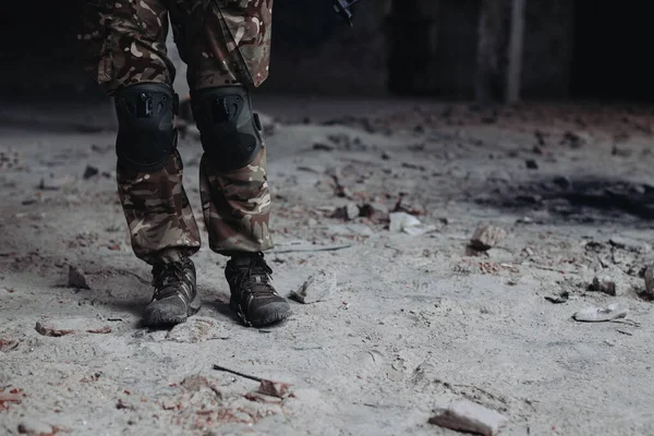 Gradini Militari Primo Piano — Foto Stock