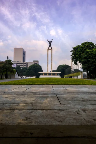 Lapangan Banteng Uma Praça Histórica Localizada Uma Área Histórica Anteriormente — Fotografia de Stock