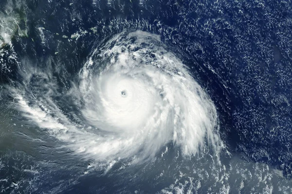 Hurrikán Tornádó Űrből Kép Elemeit Nasa Bocsátotta Rendelkezésre Kiváló Minőségű — Stock Fotó