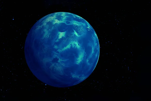 Een Verre Exoplaneet Elementen Van Dit Beeld Geleverd Door Nasa — Stockfoto