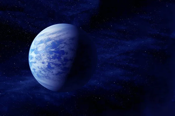 Vzdálená Exoplaneta Prvky Tohoto Obrazu Poskytla Nasa Kvalitní Fotografie — Stock fotografie