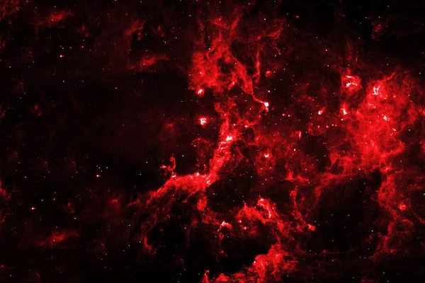 Bela Galáxia Cor Vermelha Com Estrelas Elementos Desta Imagem Foram Fotografias De Stock Royalty-Free