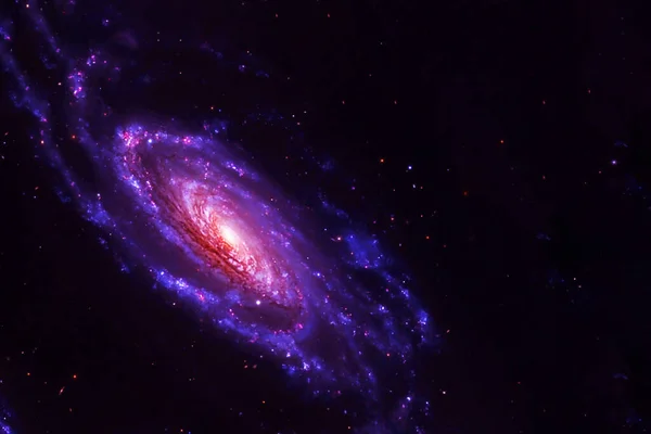 Galaxie Nébuleuse Sur Fond Étoiles Des Éléments Cette Image Ont — Photo