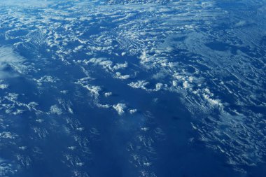 Uzaydan gelen Ozon delikleri. Bu görüntünün elementleri NASA tarafından döşendi. Yüksek kalite fotoğraf