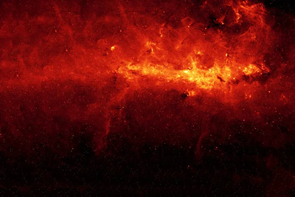 Krásná Galaxie Červené Barvy Hvězdami Prvky Tohoto Obrazu Byly Poskytnuty — Stock fotografie