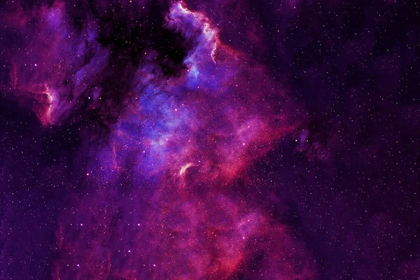 Uma Bela Nebulosa Espacial Brilhante Elementos Desta Imagem Fornecidos Pela — Fotografia de Stock