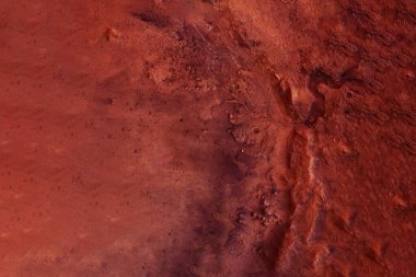 Mars yüzeyi. Bu görüntünün elementleri NASA tarafından döşenmiştir. Yüksek kalite fotoğraf