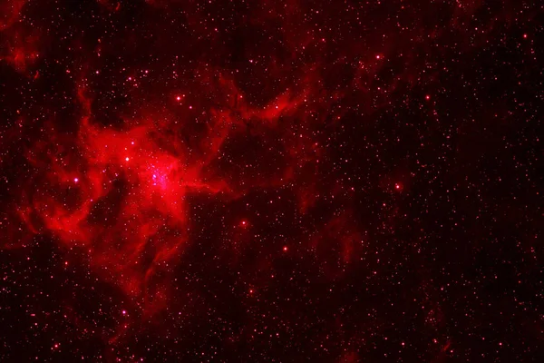 Czerwona Galaktyka Kosmosie Elementy Tego Obrazu Zostały Wyposażone Przez Nasa — Zdjęcie stockowe