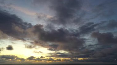 Güzel günbatımı gökyüzü, doğa arka plan 