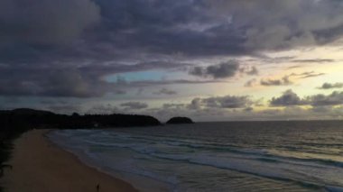 Karon Beach, Phuket güzel gün batımı