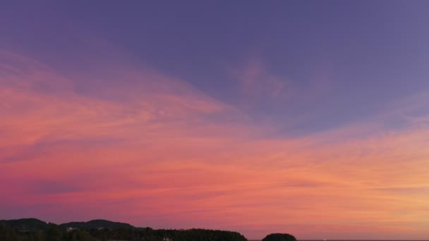 Vista Aérea Cielo Dulce Sobre Playa Karon Phuket — Vídeos de Stock