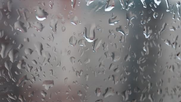 雨点落在窗上之后 — 图库视频影像